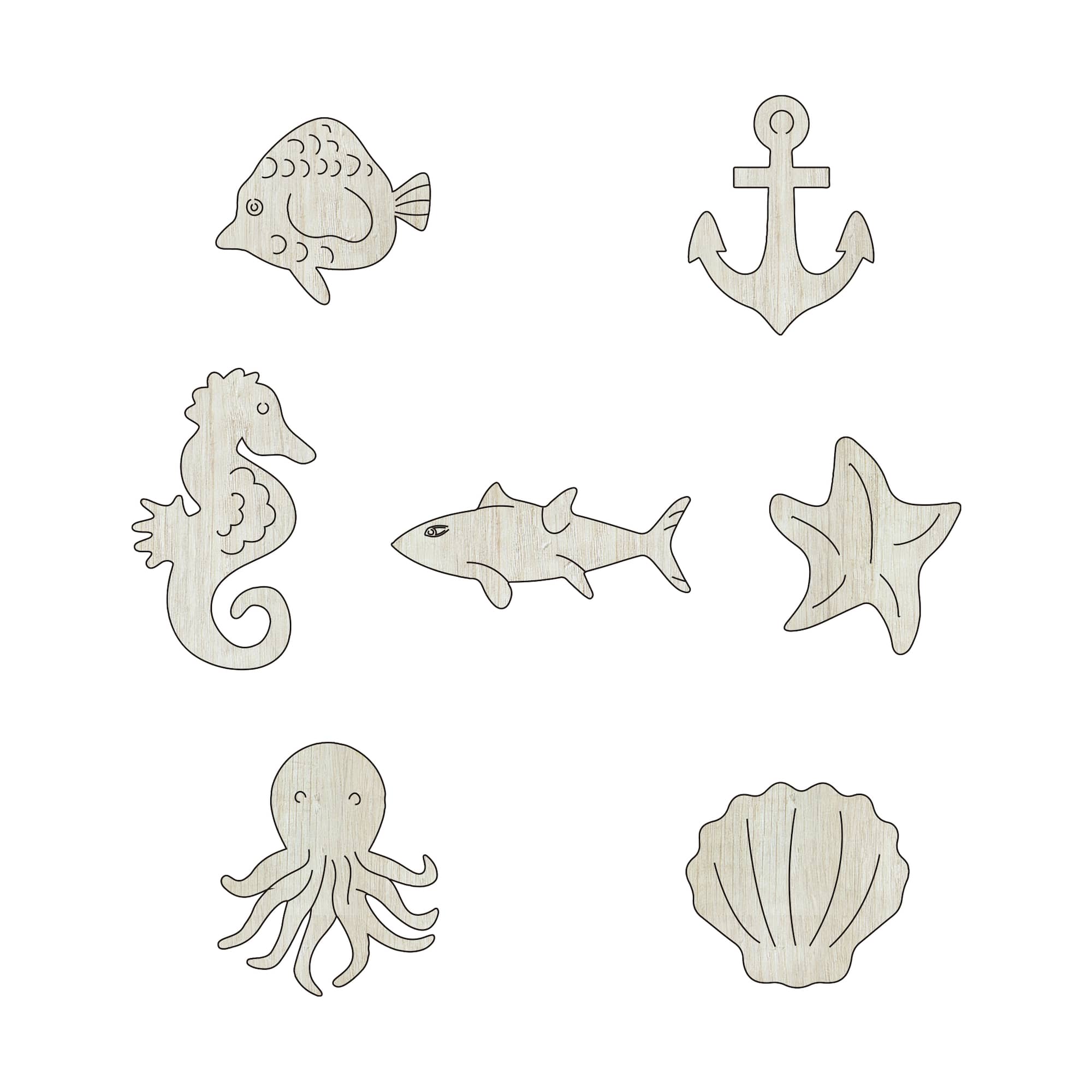 Wooden Jigsaw Puzzle - Fish: 404 Pcs